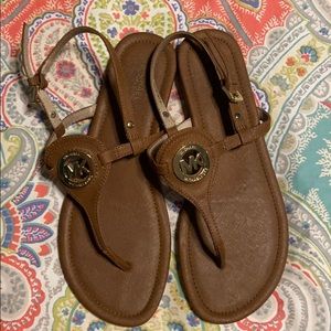 Michael Kors brown sandals